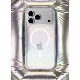 Чехол защитный VLP Bubble Case для iPhone 18 Pro Max, перламутр